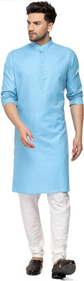 SHREE AADHYA CREATION Men Kurta Pyjama Set