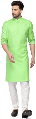 SHREE AADHYA CREATION Men Kurta Pyjama Set