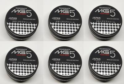INAMORATA MG5 Hair Wax Hair styling Cream strong hair Treatment Gel set of 6.) Hair Wax