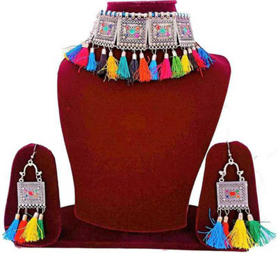 TWOLOVER Alloy Gold-plated Multicolor Jewellery Set(Pack of 1)