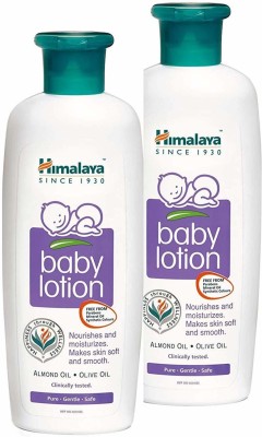 HIMALAYA Pack of 2 Baby Lotion(400 ml)