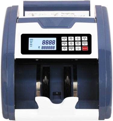 Drop2Kart Bill Counter with LCD Display - UV/MG/MT Japanese Sensors, ADD+BATCH Modes, Counts All INR Currency, LED External Display Note Counting Machine(Counting Speed - 1000 notes/min)