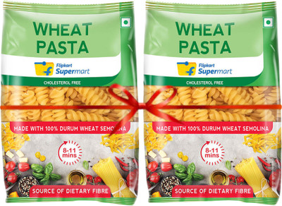 Flipkart Supermart Wheat Fusilli Pasta(Pack of 2, 800 g)