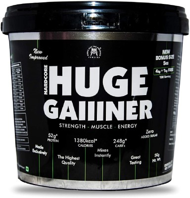 monster series Huge Gainer, Muscle Mass Gainer, FSSAI Certified, 11.02 lbs Weight Gainers/Mass Gainers(5 kg, Chocolate Ice Cream)