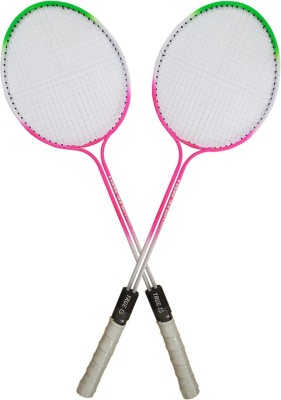 Scorpion Vista Badminton Racket Set - Including 1 Badminton Bag/2 Rackets Multicolor Strung Badminton Racquet(Pack of: 2, 370 g)