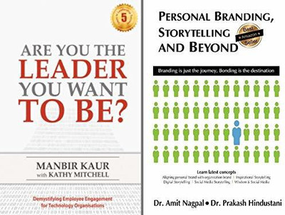 Combo Of 2 Bestselling Management Books : Are You The Leader You Want To Be + Personal Branding, Storytelling And Beyond(Paperback, Manbir Kaur, Dr. Amit Nagpal, Dr. Prakash Hindustani, Kathy Mitchell) Combo Of 2 Bestselling Management Books : Are You The Leader You Want To Be + Personal Branding, Storytelling And Beyond(Paperback, Manbir Kaur, Dr. Amit Nagpal, Dr. Prakash Hindustani, Kathy Mitchell)