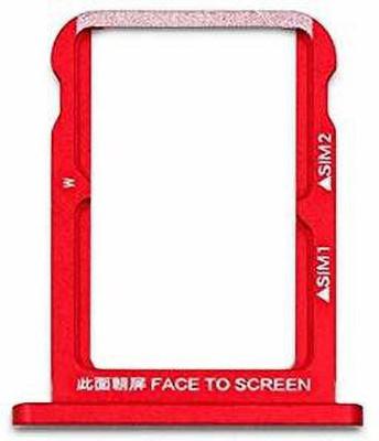 SPAREWARE Sim Card Tray(Compatible With MI A2 : RED)