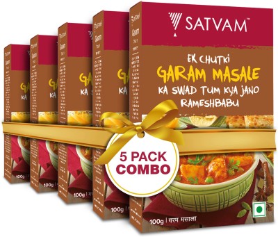 Satvam Garam Masala (5 * 100 Grams) | (Pack of 5)(5 x 100 g)