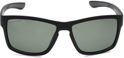 Fastrack Retro Square Sunglasses(For Men, Green)