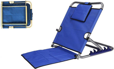 MUBBA Foldable Back rest BLUE Back / Lumbar Support(Blue)