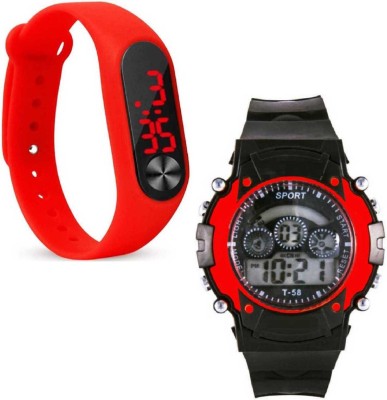 nis sponiya Digital Watch  - For Boys & Girls