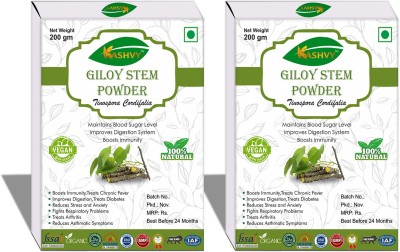 Kashvy Organic Giloy Powder | Geeloh | Guduchi ImmunityBoosterHerb