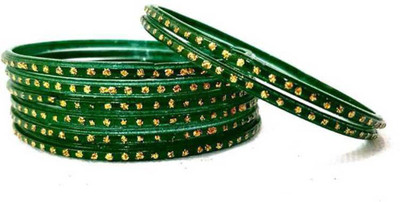 Dreamy Designs Glass Bangle Set(Pack of 24)