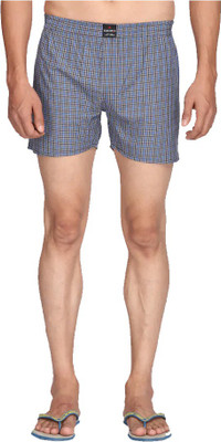 LA' ROSY Checkered Men Boxer