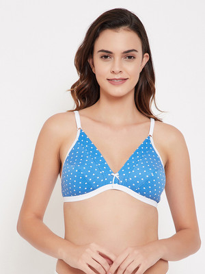 Clovia Women Full Coverage Non Padded Bra(Blue)