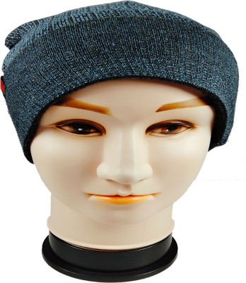 Warmzone Self Design Beanie Cap