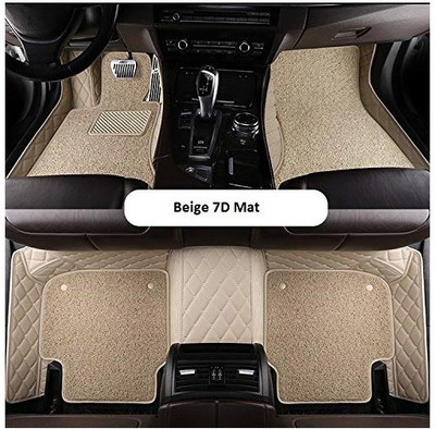 Auto Hub Leatherite 7D Mat For  Maruti New Dzire(Beige)