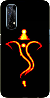 iprinto Back Cover for Realme Narzo 20 Pro, Realme 7 lord ganesha Back Cover(Black, Dual Protection, Silicon, Pack of: 1)