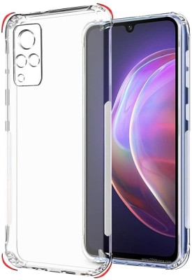 YoYo Covers Back Cover for Vivo V21E 5G Crystal Clear Transparent,TPU Slim Fit Flexible Rubber Silicone(Transparent, Shock Proof, Silicon, Pack of: 1)