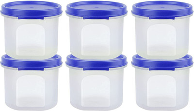 Cutting EDGE Plastic Utility Container  - 250 ml(Pack of 6, Blue)