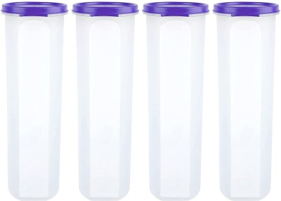 Cutting EDGE Plastic Utility Container  - 4400 ml(Pack of 4, Purple)