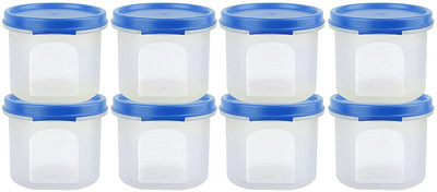 Cutting EDGE Plastic Utility Container  - 250 ml(Pack of 8, Blue)