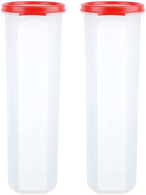 Cutting EDGE Plastic Utility Container  - 2200 ml(Pack of 2, Red)