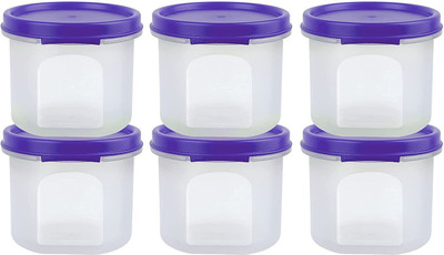 Cutting EDGE Plastic Utility Container  - 250 ml(Pack of 6, Purple)