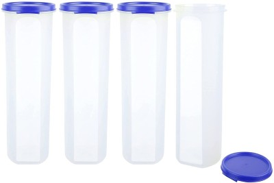 Flipkart SmartBuy Plastic Utility Container  - 1100 ml(Pack of 4, Blue)