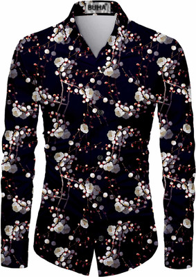 BuhaTrade Polycotton Printed Shirt Fabric