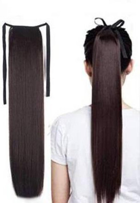 SAMYAK Natural looking Ribbon Style Ponytail Hair Extension