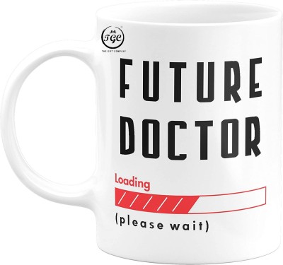TGC THE GIFT COMPANY Future doctor|motivated mug |thanks gift for a doctor |creative design mug| gift for mug | white mug | coffee mug | printed mug Ceramic Coffee Mug(320 ml)
