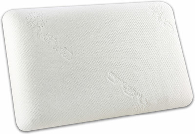 The White Willow Regular Soft Orthopaedic Active Memory Foam, Air Motifs Sleeping Pillow Pack of 1(White)
