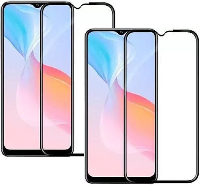 ISAAK Edge To Edge Tempered Glass for Vivo Y30G(Pack of 2)