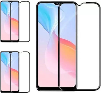 ISAAK Edge To Edge Tempered Glass for Vivo Y30G(Pack of 3)