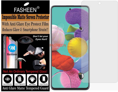 Fasheen Impossible Screen Guard for SAMSUNG A51 5G (Flexible Matte)(Pack of 1)