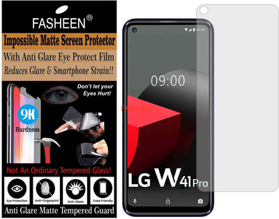 Fasheen Impossible Screen Guard for LG W41 PRO (Flexible Matte)(Pack of 1)