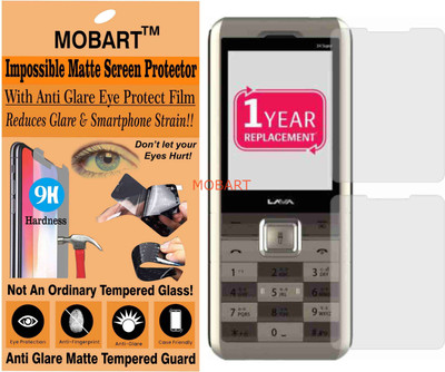 MOBART Impossible Screen Guard for LAVA 34 PLUS (Flexible Matte)(Pack of 1)