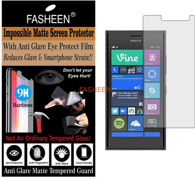 Fasheen Impossible Screen Guard for NOKIA LUMIA 735 (Flexible Matte)(Pack of 1)