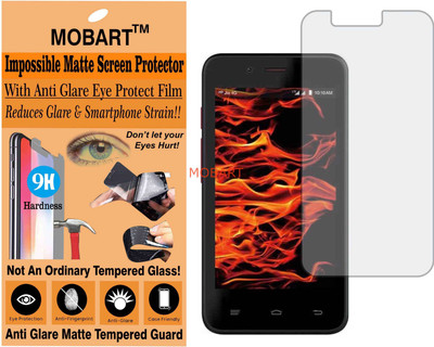 MOBART Impossible Screen Guard for JIO LYF FLAME 4 (Flexible Matte)(Pack of 1)