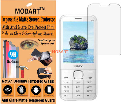 MOBART Impossible Screen Guard for INTEX A9 (Flexible Matte)(Pack of 1)