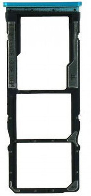 SPAREWARE Sim Card Tray(Compatible With REDMI MI NOTE 9 PRO / NOTE 9 PRO MAX / NOTE 9S : AURA BLUE)