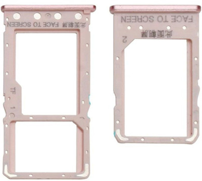 SPAREWARE Sim Card Tray(Compatible With REDMI MI 6A : ROSE GOLD)
