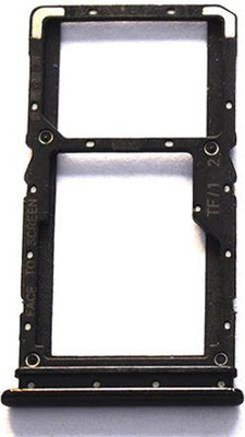 SPAREWARE Sim Card Tray(Compatible With REDMI MI NOTE 7 : BLACK)