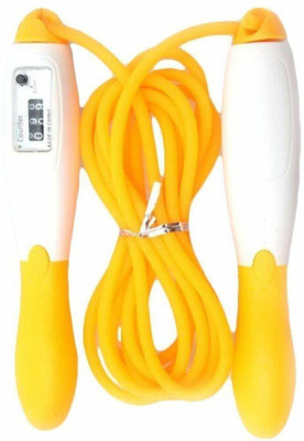 Spocco Jump Rope Durable Skipping Rope with Counter Adjustable Digital Counting Freestyle Skipping Rope(Length: 10.5 cm)