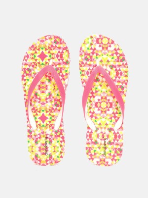 Dressberry Women Flip Flops(Multicolor , 3)