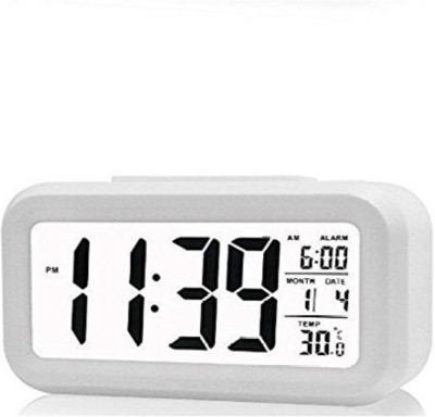 AubeAlba Digital White Clock