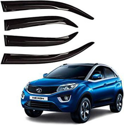 ORISTO For Front, Rear Wind Deflector(Tinted Tata Nexon)