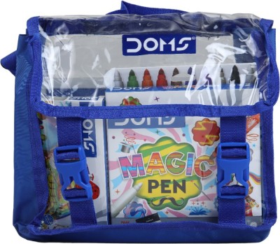 DOMS Jonior Art Kit | Comes With Transparent Zipper Bag | Perfect Value Pack Gift Set