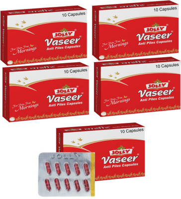 JOLLY VASEER CAP(Pack of 3, 50 Capsules)